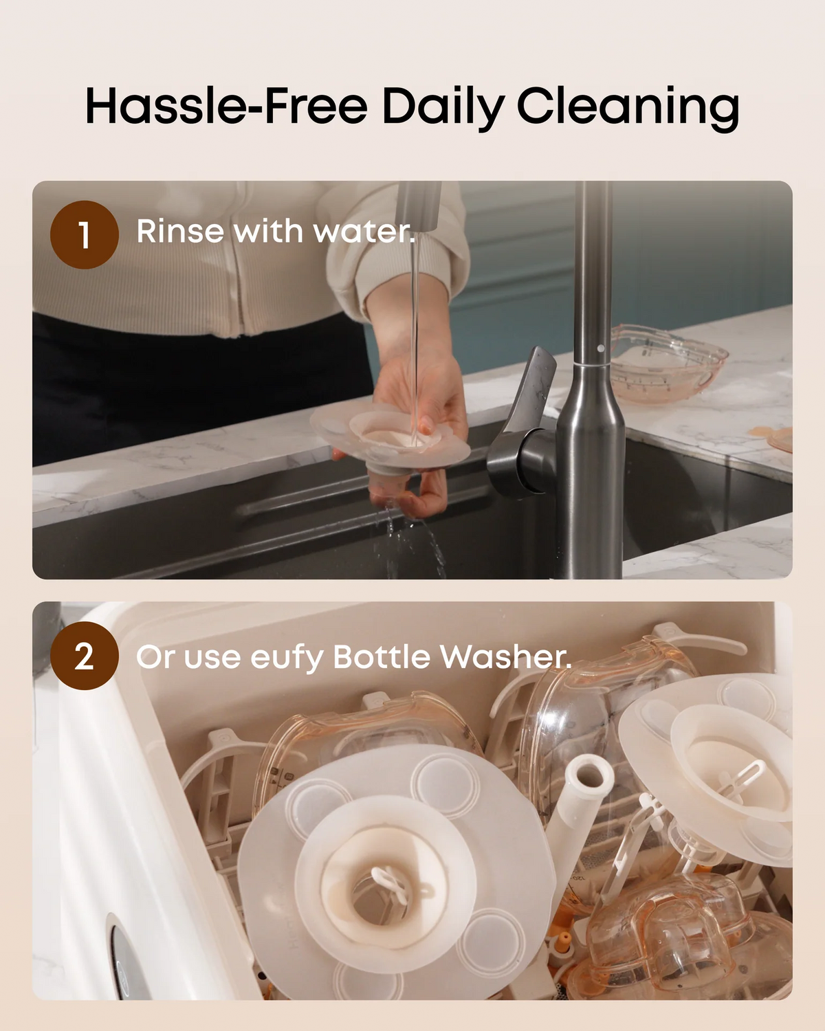 eufy Breast Pump S2 / S2 Pro Double-Sealed Flange (27 mm)